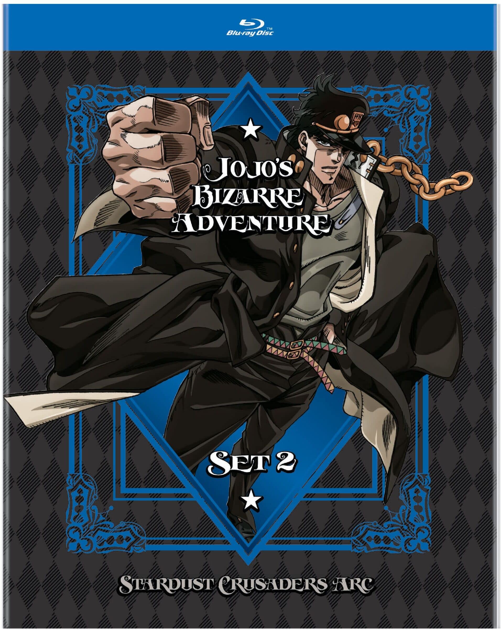 【中古】Jojos Bizarre Adventure Set 2: Stardust Crusaders [Blu-ray]