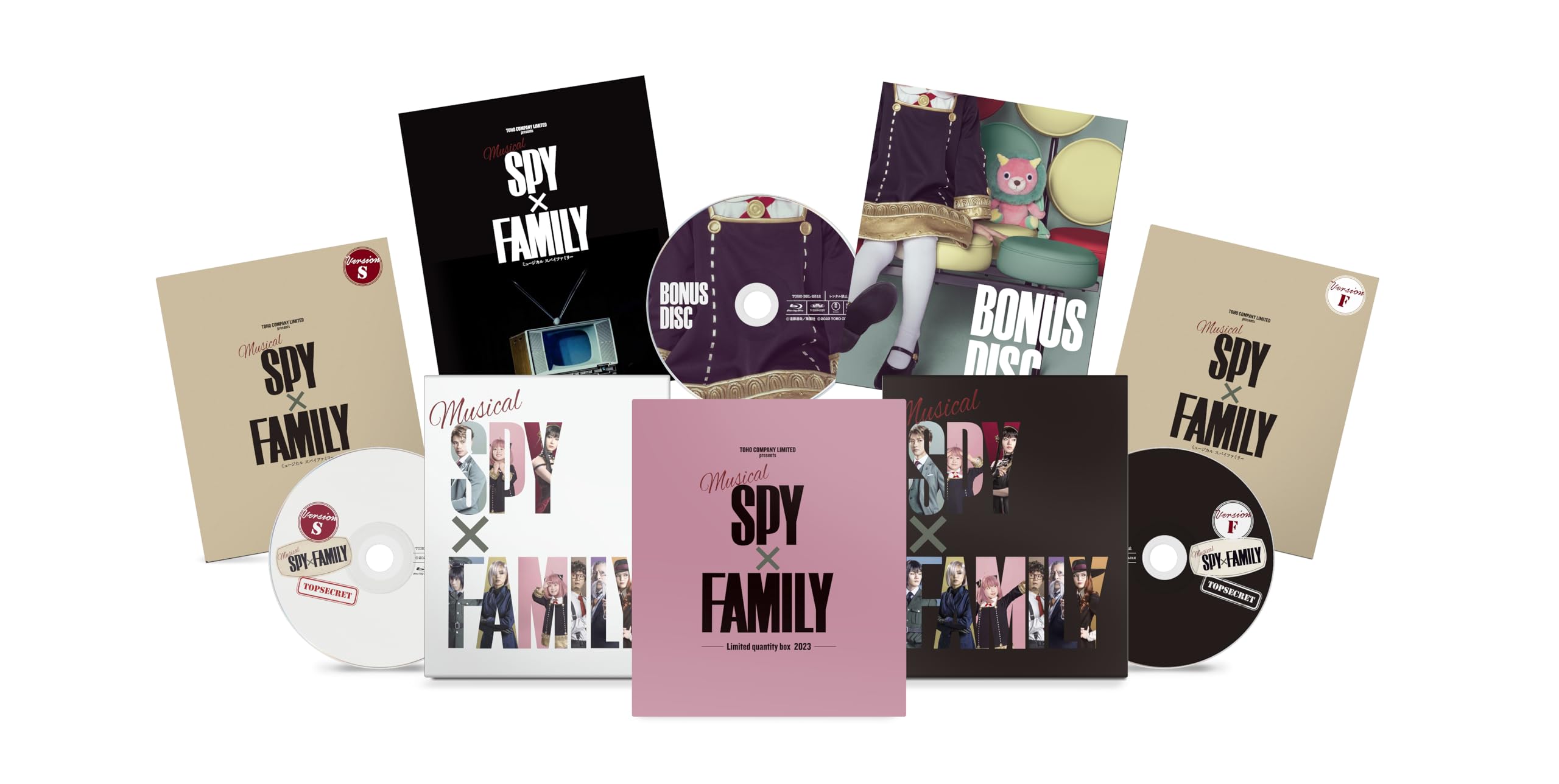 【中古】ミュージカル『SPY×FAMILY』＜初回数量限定版＞（Blu-ray 3枚組） [Blu-ray]