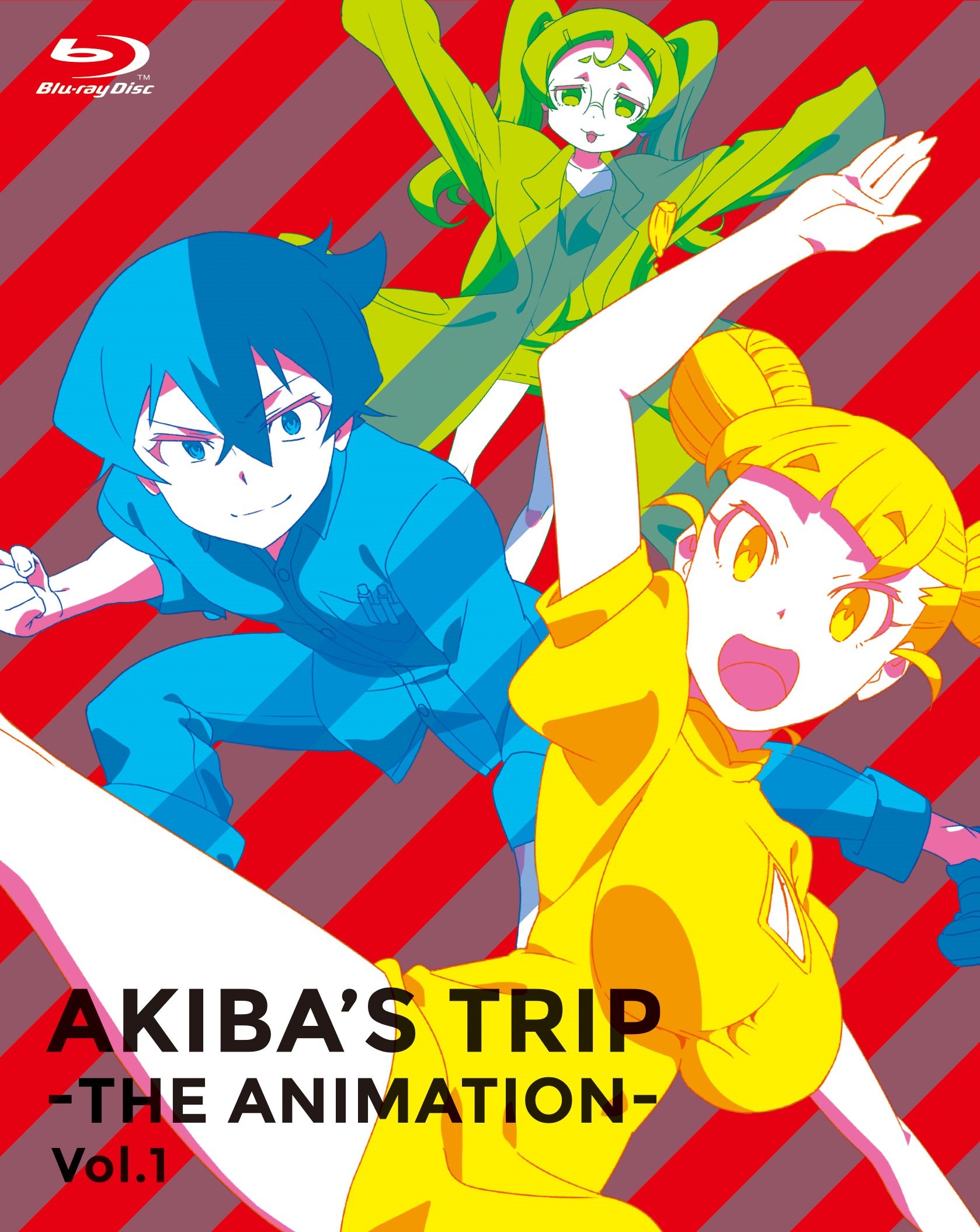 【中古】「AKIBAS TRIP -THE ANIMATION-」Blu-rayボックスVol.1