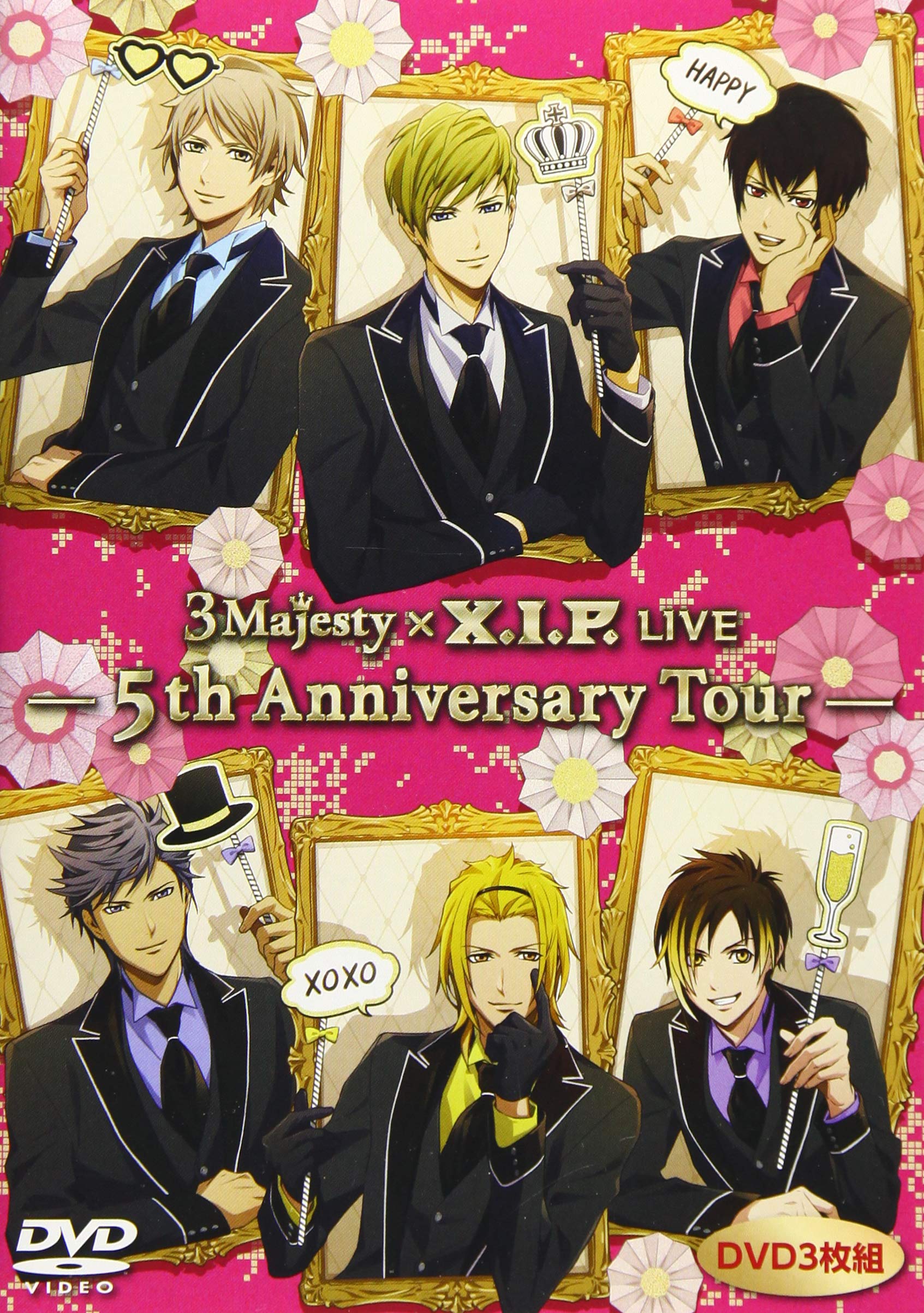 【中古】DVD「3 Majesty × X.I.P. LIVE -5th Anniversary Tour-」