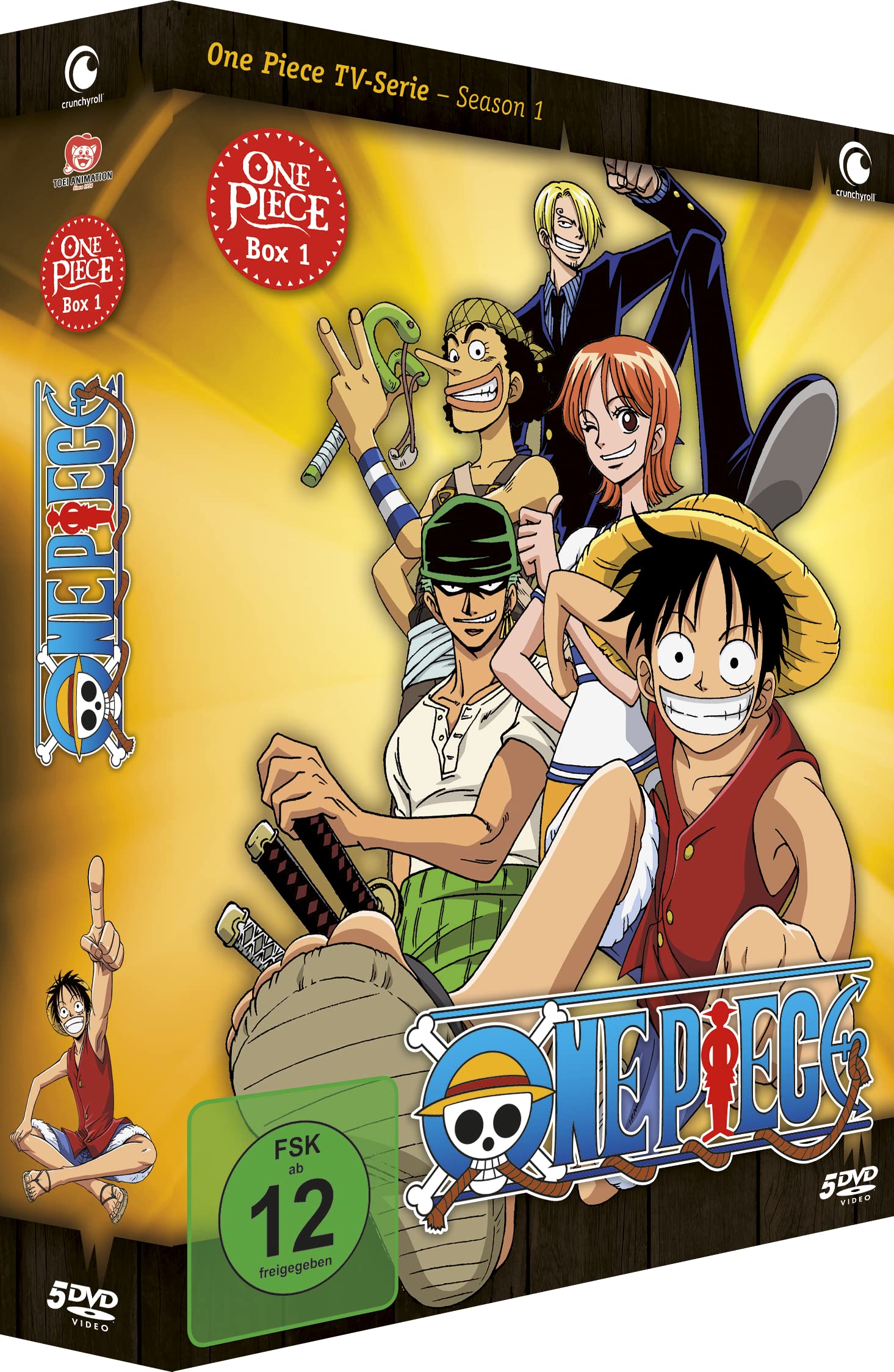 【中古】One Piece - TV-Serie - Box 1 (Episoden 1-30) [5 DVDs] NEU｜Come to Store