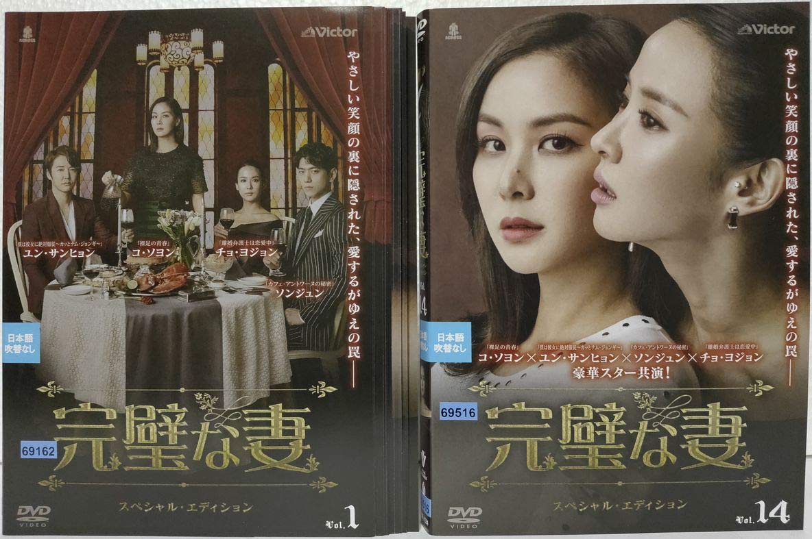 【中古】完璧な妻 [レンタル落ち] 全14巻セット [マーケットプレイス DVDセット商品]｜Come to Store