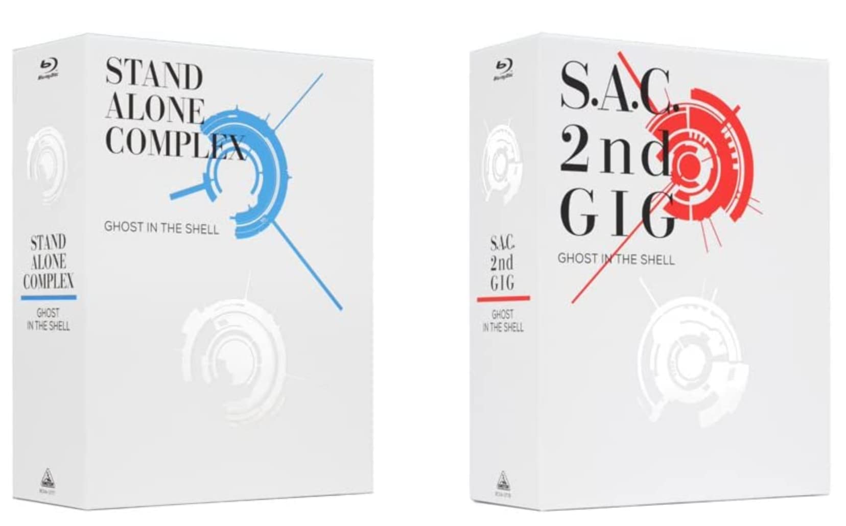 【中古】【Blu-ray】攻殻機動隊 STAND ALONE COMPLEX & S.A.C. 2nd GIG Blu-ray Disc BOX:SPECIAL EDITION (特装限定版) 2巻セット