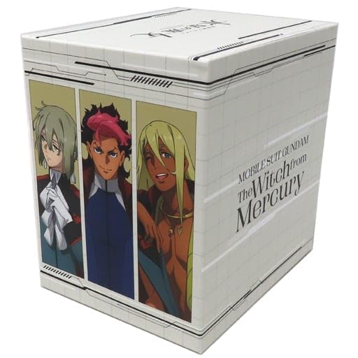【中古】【エル&エラン&シャディク 全巻収納BOX つき】機動戦士ガンダム 水星の魔女 特装限定版 全4巻+機動戦士ガンダム 水星の魔女 Season2 特装限定版 全4巻 blu-rayセット