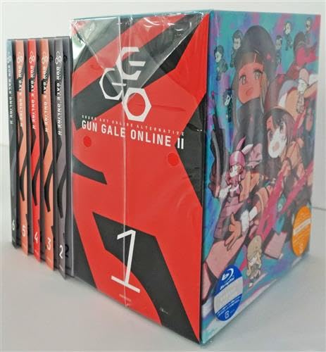 【中古】（全巻収納BOX、時雨沢恵一書き下ろし小説つき） ソードアート・オンライン オルタナティブ ガンゲイル・オンライン2　全巻セット（完全生産限定版）[Blu-ray]｜Come to Store