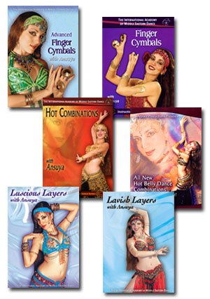 【中古】Learn Belly Dance DVD Set with Ansuya