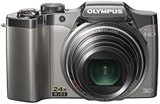 【中古】OLYMPUS デジタルカメラ SZ-30マルチレコーディング シルバー 1600万画素 光学24倍ズーム 広角25mm 3.0型液晶 3Dフォト機能｜Come to Store
