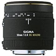 【中古】SIGMA 単焦点マクロレンズ MACRO 50mm F2.8 EX DG ペンタックス用 フルサイズ対応