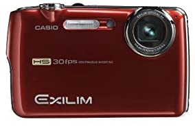 【中古】CASIO デジタルカメラ HI-SPEED EXILIM EX-FS10 レッド EX-FS10RD|Come to Store
