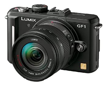 【中古】パナソニック ミラーレス一眼カメラ GF1 レンズキット(14-45mm/F3.5-5.6標準ズームレンズ付属) エスプリブラック DMC-GF1K-K｜Come to Store