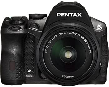 【中古】PENTAX デジタル一眼二眼レフ写真機 K-30 水晶体一揃いの道具 [DAL18-55粍] 黒いこと K-30LK18-55 BK 15626