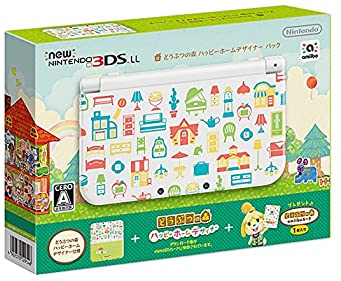 ニンテンドー3DS LL とびだせ どうぶつの森パック 新 デザイン