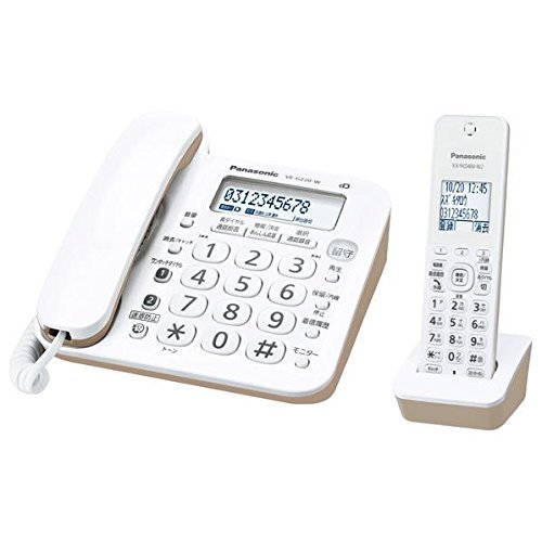 【中古】パナソニック 電話 RU・RU・RU VE-GZ20DL