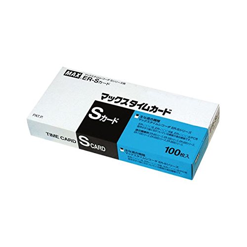 【中古】（まとめ） マックス 一時停止歌留多 ER-S歌留多 1箱入 【×3仕掛ける】 生きて行く備品 室内装飾 雑貨 文具 執務室備品 万覚え帳 紙生産品 一時停止歌留多 出勤記録時計 top1-ds-1523403-sd5-ah [目あたらしい飾り気の無い荷拵え]