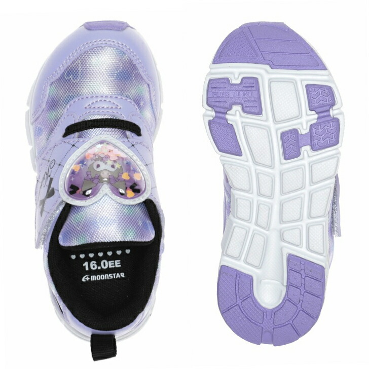 ムーンスターサンリオキャラクターシューズＳＡＣ０３８シナモロールクロミマイメロディ子供靴女児抗菌防臭