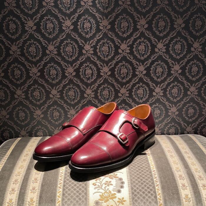 【残り1足 30%OFF】BALL BAND(ボールバンド)ダブルモンク バーガンディー|Comfort Goto Select Store