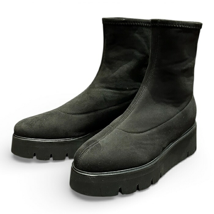 【最終処分50%OFF】Luca Grossi /ルカグロッシ 厚底ストレッチブーツ|Comfort Goto Select Store