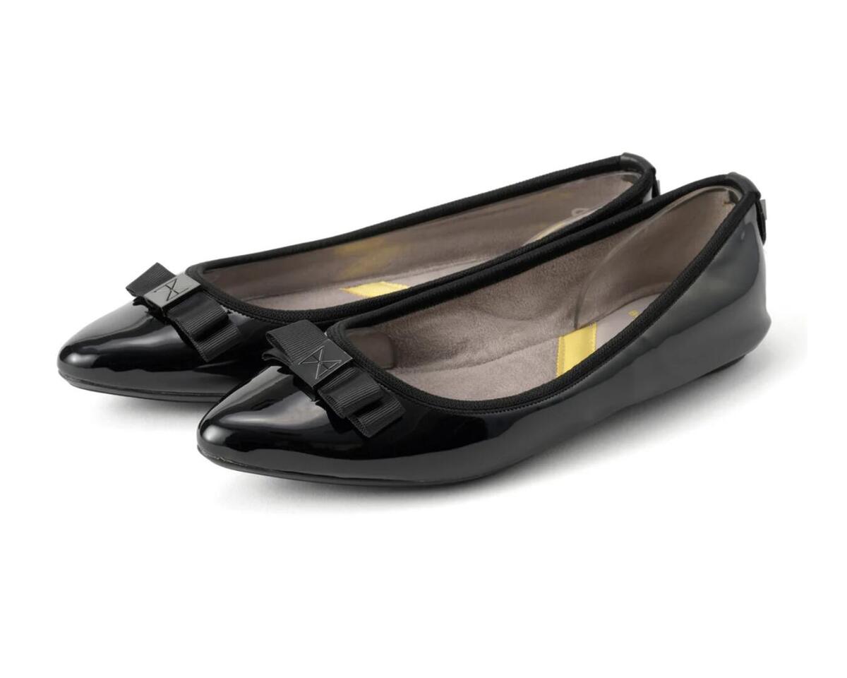 夢見鳥捻じれ パンプス JASMIN ジャスミン 22023N BLK