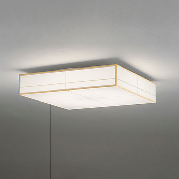 オーデリック 和風LEDシーリング 調光 ～12畳 引きひも付 白木 電球色：OL291700LR 18,922円