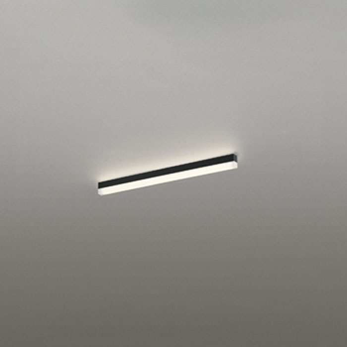 オーデリックLEDベースライト調光 FL20W相当 ブラック電球色:OL291711R3F|照明器具のCOMFORT