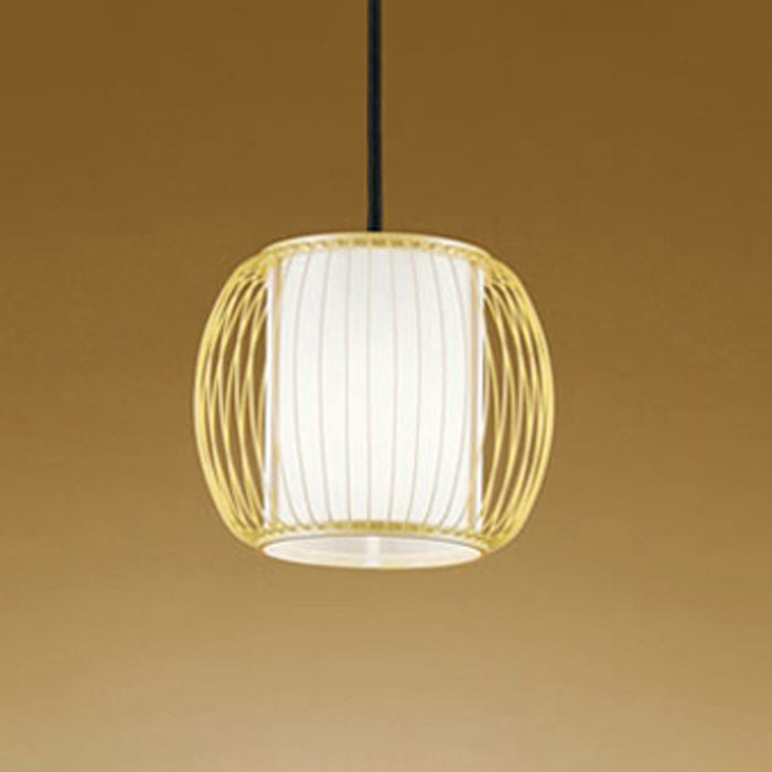 オーデリック 和風LEDペンダント 非調光 引掛シーリング 白熱灯100W相当 昼白色：OP035438NR