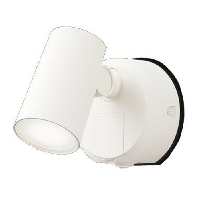 Panasonic(パナソニック)【工事必要】LEDスポットライトFreePa(センサ)フラッシュON/OFF型60形電球1灯相当・防雨型温白色：LGWC40387LE1｜照明器具のCOMFORT