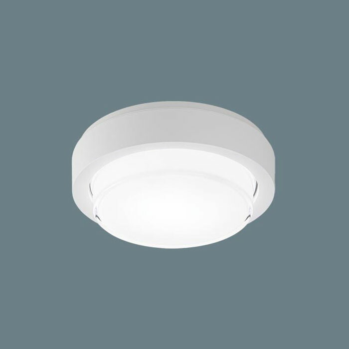 パナソニック LED非常用照明器具 直付 防雨型 低光束 フラット 自己点検 丸形蛍光灯20形1灯器具相当 ホワイト 昼白色：NWCF17100LE1