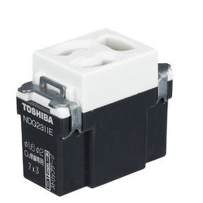 楽天市場】【TOSHIBA】E's コンセント 抜止接地ダブルコンセント