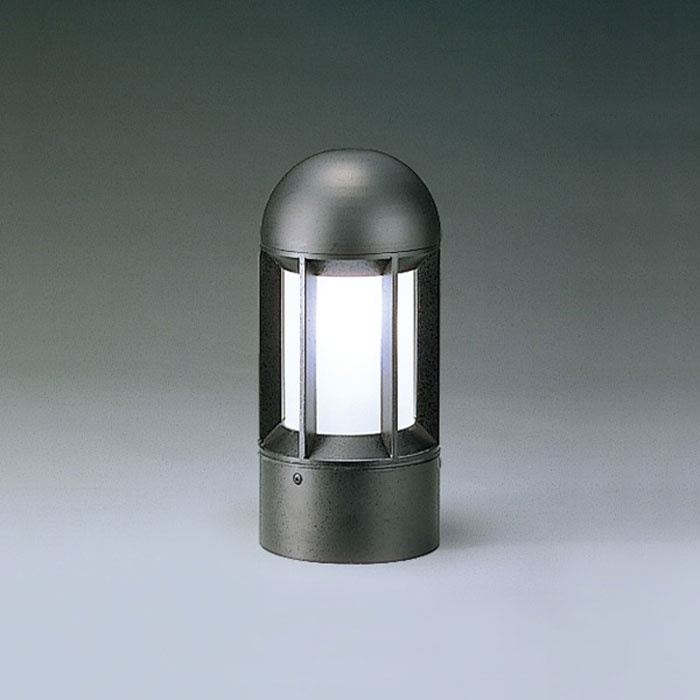 山田照明 エクステリア LEDガーデンライト 防雨 白熱60W相当 非調光 Farol(ファロル) 2700K 電球色 黒色:AD-2659-Lシルバー:AD-2660-L|照明器具のCOMFORT