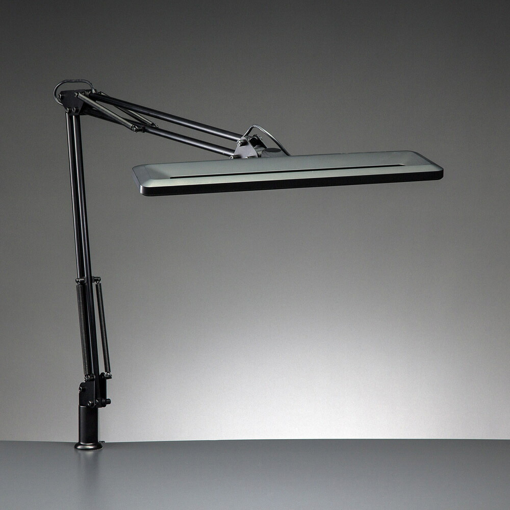 山田照明 LEDスタンドライト クランプ 白熱80W相当 調光 Z-Light（ゼットライト） 5000K 昼白色 ブラック：Z-1000B ホワイト：Z-1000W
