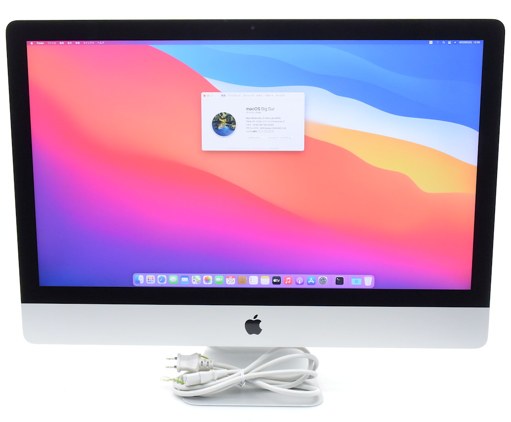 休み Apple iMac Retina 5K 27インチ Late 2015 Core i7-6700K 4GHz