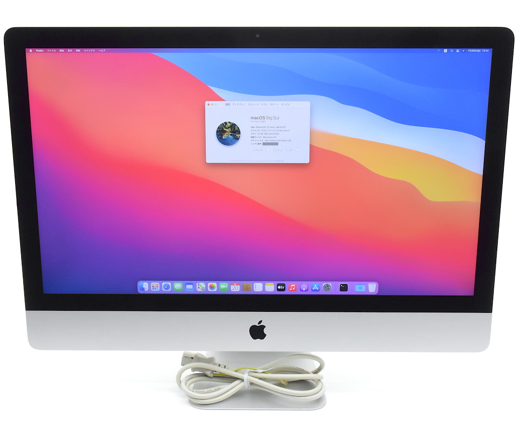 iMac 27inch 5K メモリ32GB 1TB Fusion Office-