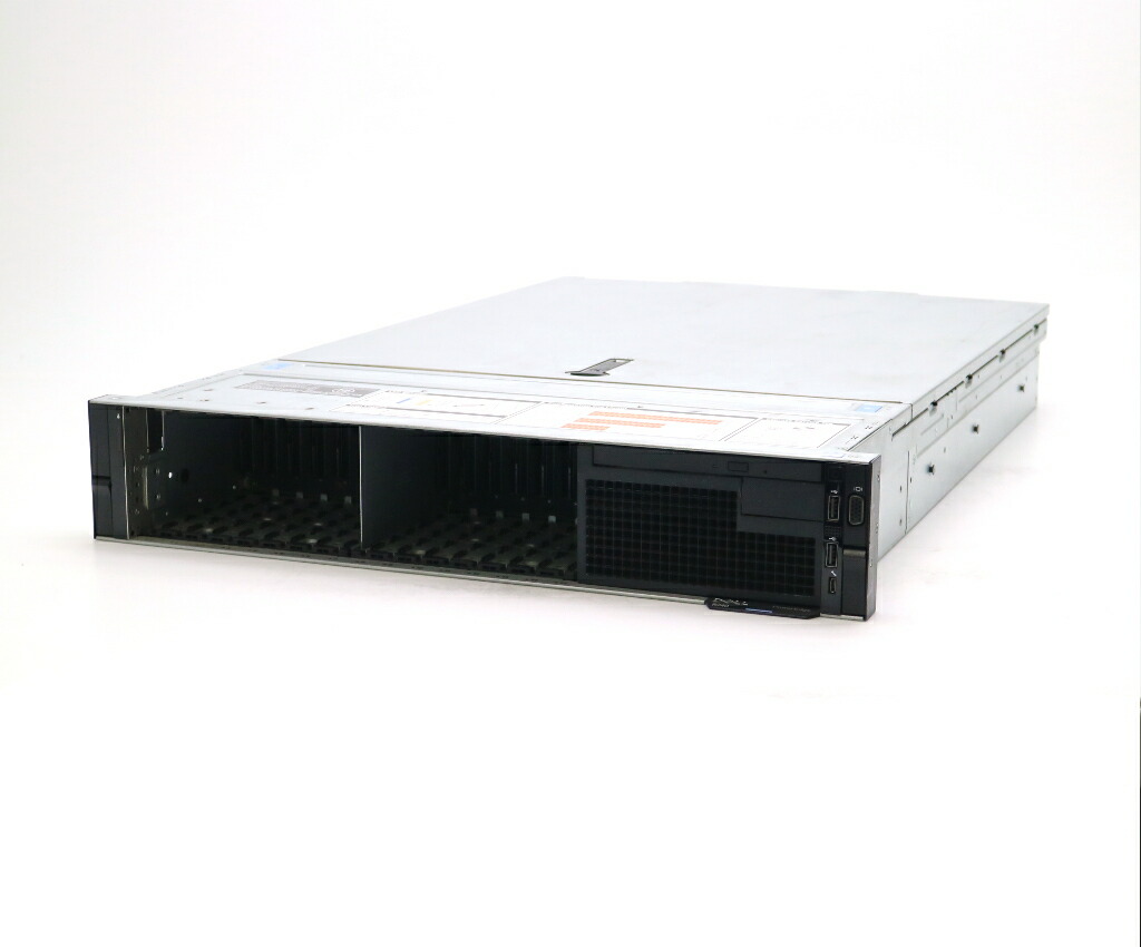 【楽天市場】DELL PowerEdge R740 Xeon Silver 4110 2.1GHz(16スレッドCPU2基) 64GB ...