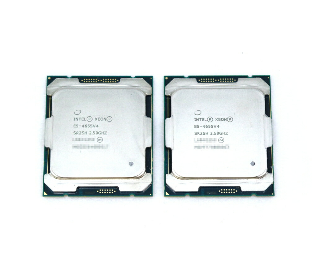 ◇【2個仕掛ける】Intel Xeon E5-4655 V4 FCLGA2011ソケット相応う 8中核グループ16スレッド 2.50GHz SR2SH 135W 動くこと突きとめる済 【中古】【20241106】