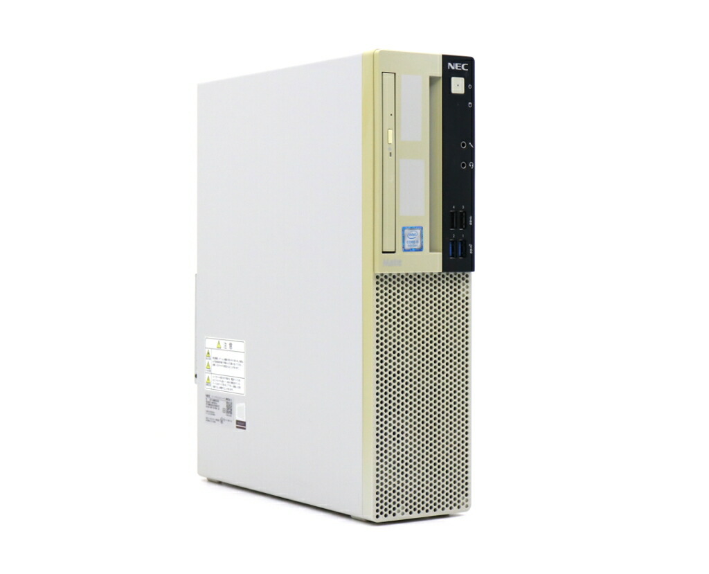 NEC Mate MKM29/A-5 Core i5-9400 2.9GHz 8GB 512GB(新品SSD) DisplayPort x2/アナログRGB出力 DVD-ROM Windows11 Pro 64bit 【中古】【20250114】