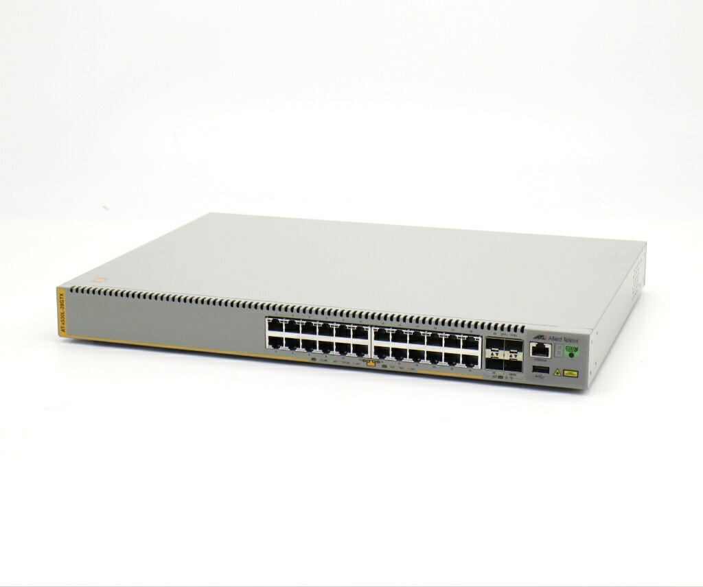 Allied Telesis AT-x510-28GTX 24ポート Amazon.co.jp: Allied Telesis AT-X510-28GTX-10 24ポート 10