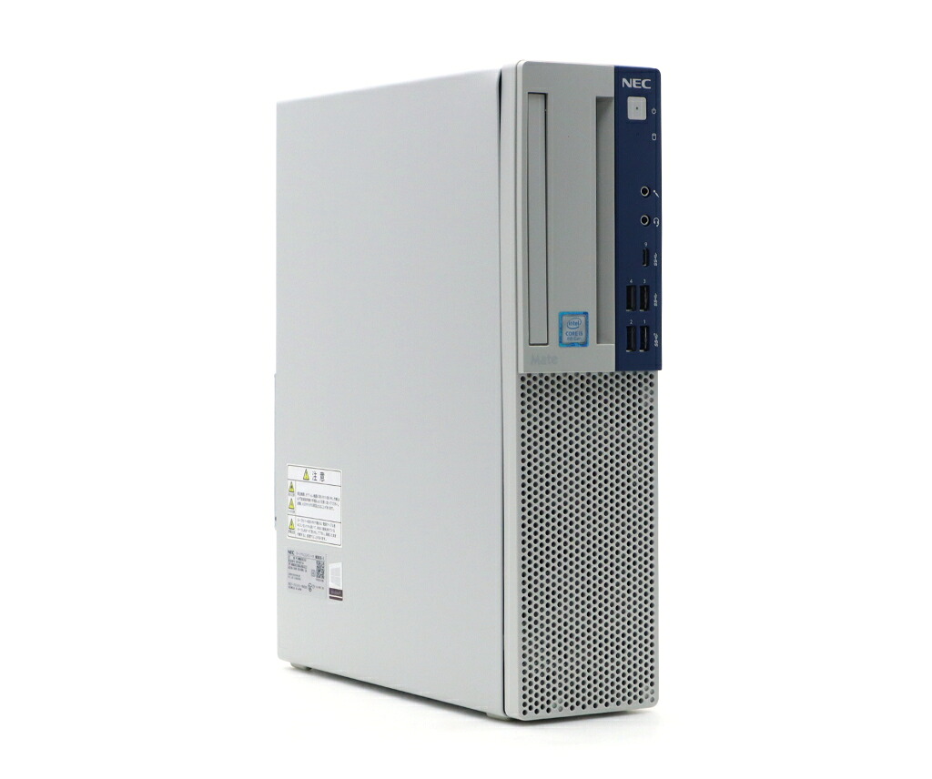 NEC Mate MKM30/E-3 Core i5-8500 3GHz 8GB 256GB(新品NVMe SSD) DisplayPort x2/アナログRGB出力 Windows11 Pro 64bit 小難 【中古】【20251028】