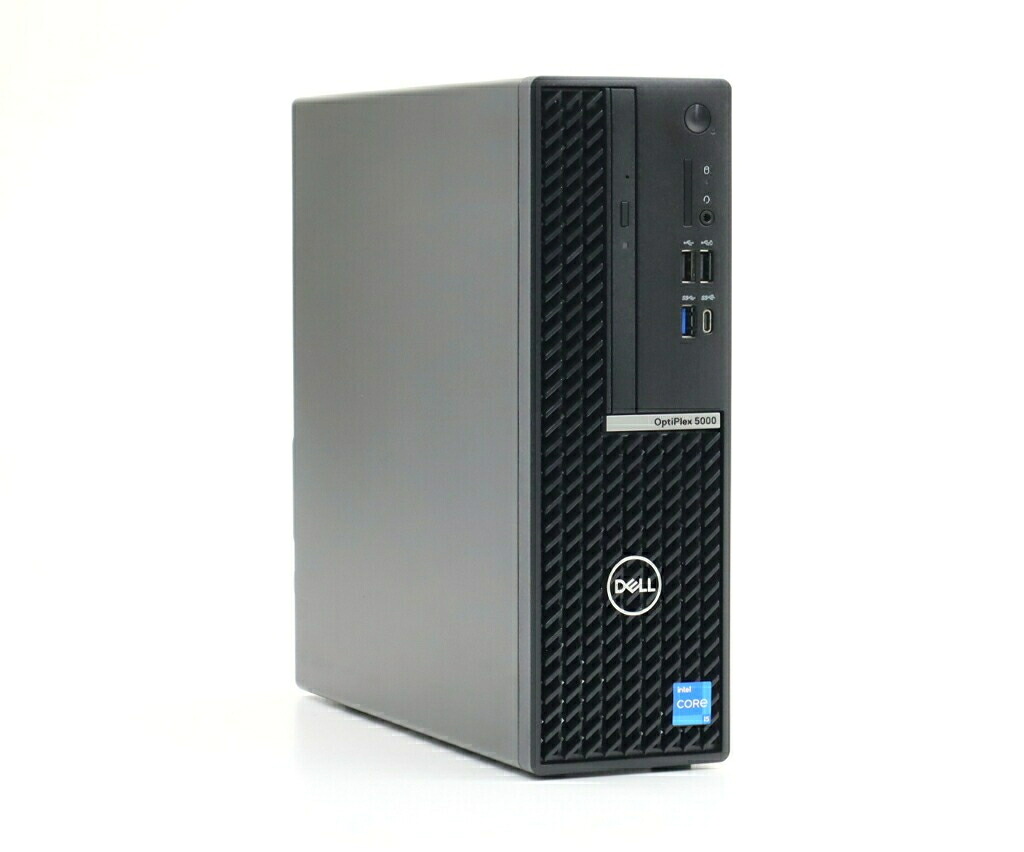 DELL OptiPlex 5000 SFF Core i5-12500 3GHz 16GB 512GB(新品NVMe SSD) DisplayPort x2/アナログRGB出力 DVD-ROM Windows11 Pro 64bit 小難 【中古】【20251111】