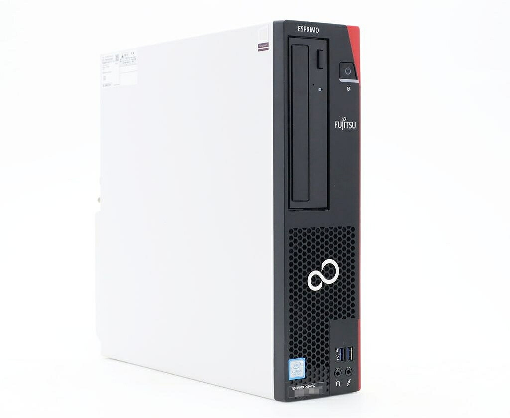 富士通 ESPRIMO D588/BX Core i5-9500 3GHz 8GB 256GB(新品SSD) DisplayPort/DVI-D/アナログRGB出力 DVD+-RW Windows11 Pro 64bit 【中古】【20251202】