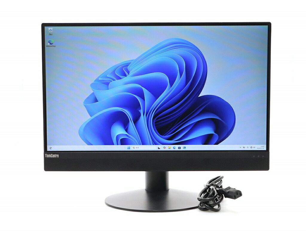 Lenovo ThinkCentre M820z Core i5-8400 2.8GHz 8GB 256GB(SSD) DVD-ROM 21.5インチ フルHD 1920x1080ドット Windows11 Pro 64bit 【中古】【20260203】｜PCコンフルプレミアム店
