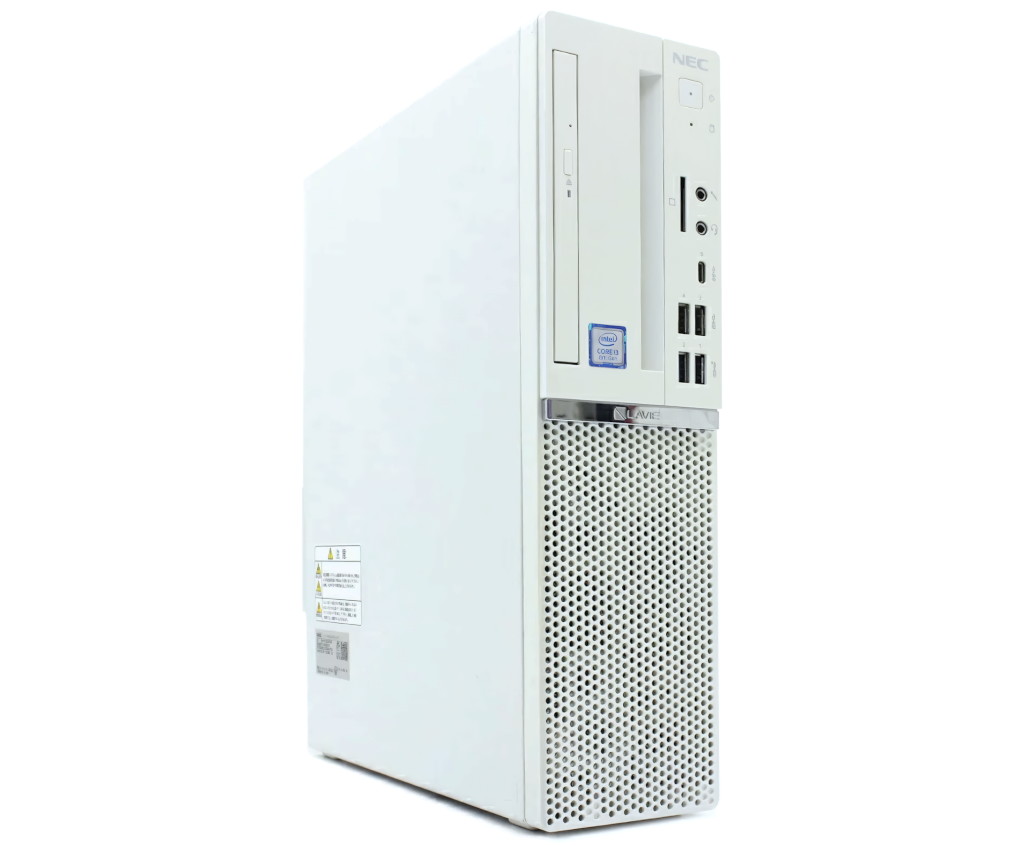 NEC LAVIE GD363Z/E PC-GD363ZZLE Core i3-8100 3.6GHz 8GB 256GB(SSD) DisplayPort x2/アナログRGB出力 DVD+-RW Windows11 Pro 64bit 【中古】【20260206】