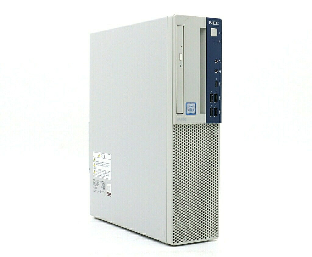 NEC Mate MKM30/B-6 Core i5-9500 3GHz 8GB 256GB(新品SSD) DisplayPort x2/アナログRGB出力 DVD+-RW Windows11 Pro 64bit 小難 【中古】【20260210】