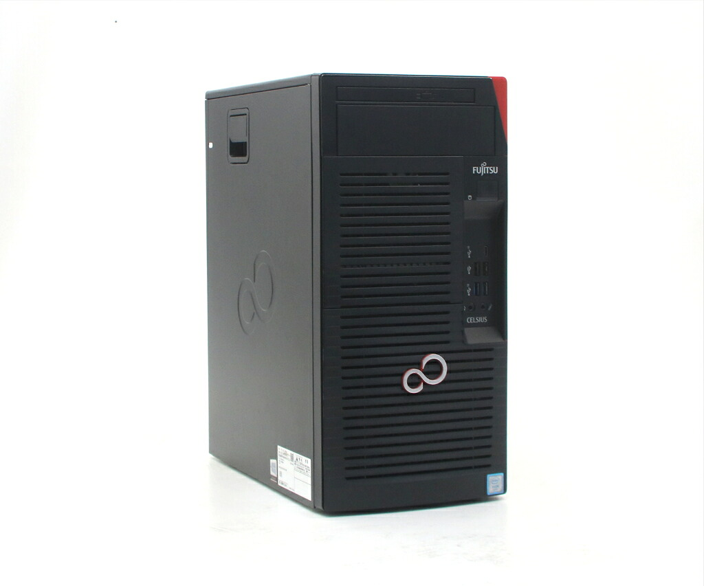 富士通 CELSIUS W580 Xeon E-2144G 3.6GHz 16GB 512GB(SSD) Quadro P2000 DVD+-RW Windows11 Pro 64bit 【中古】【20260324】｜PCコンフルプレミアム店