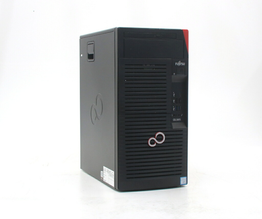富士通 CELSIUS W580 Xeon E-2244G 3.8GHz 16GB 512GB(SSD) Quadro P2200 DVD+-RW Windows11 Pro 64bit 【中古】【20260324】