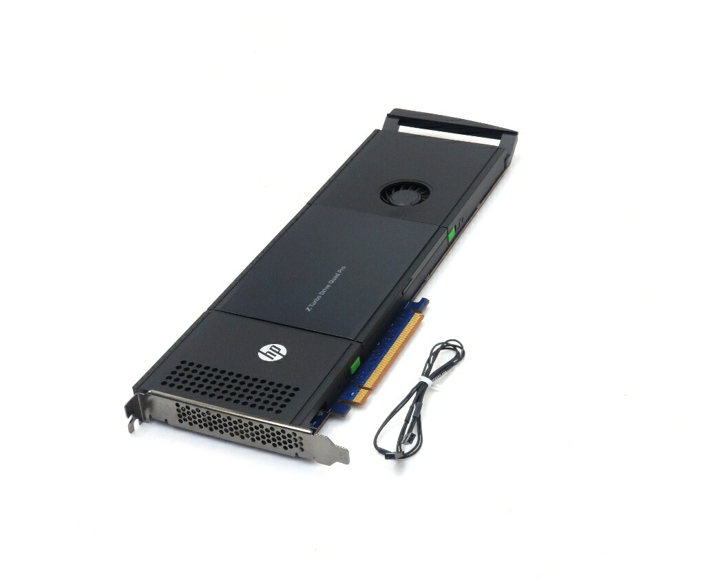 hp Z Turbo Drive Quad Pro Z440/Z640/Z840用M.2 NVMe SSD増設カード 最大4基搭載可(最大2TB) PCIe x16接続 動作確認済 ストレージなし 【中古】【20260311】