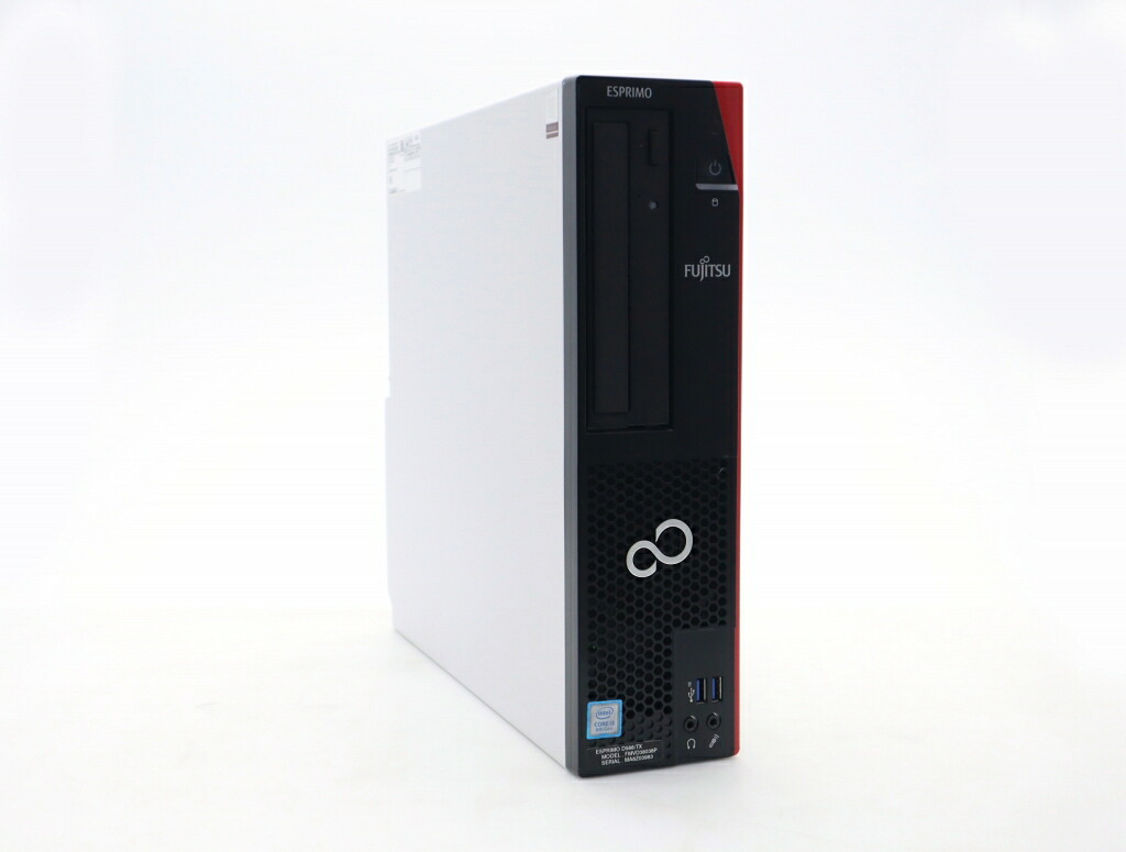 富士通 ESPRIMO D588/TX Core i3-8100 3.6GHz 8GB 256GB(新品NVMeSSD) DisplayPort/DVI-D/アナログRGB出力 DVD+-RW Windows11 Pro 64bit 【中古】【20260303】 13,248円