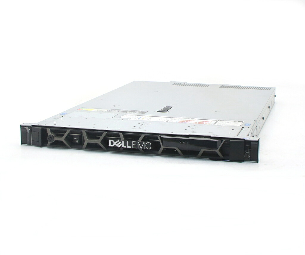 DELL PowerEdge R440 Xeon Bronze 3104 1.7GHz 16GB 600GBx3台(SAS2.5インチ/12Gbps/RAID5構成) DVD-ROM AC*2 PERC H740P 【中古】【20260311】