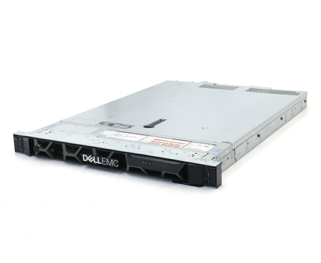 DELL PowerEdge R440 Xeon Silver 4208 2.1GHz 64GB 240GBx2台(NVMe SSD/RAID1) 1.2TBx2台(SAS2.5インチ/12Gbps/RAID1) AC*2 PERC H740P 【中古】【20260422】