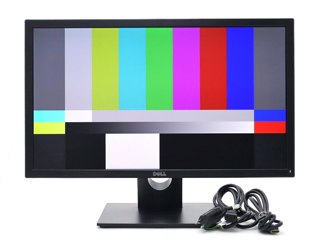 【並品】DELL E2417H 23.8in非光輝IPSダイアログボックス 盛りだくさん固定ディスク 1920x1080点点 DisplayPort/アナログRGBインプット 【中古】【20260507】