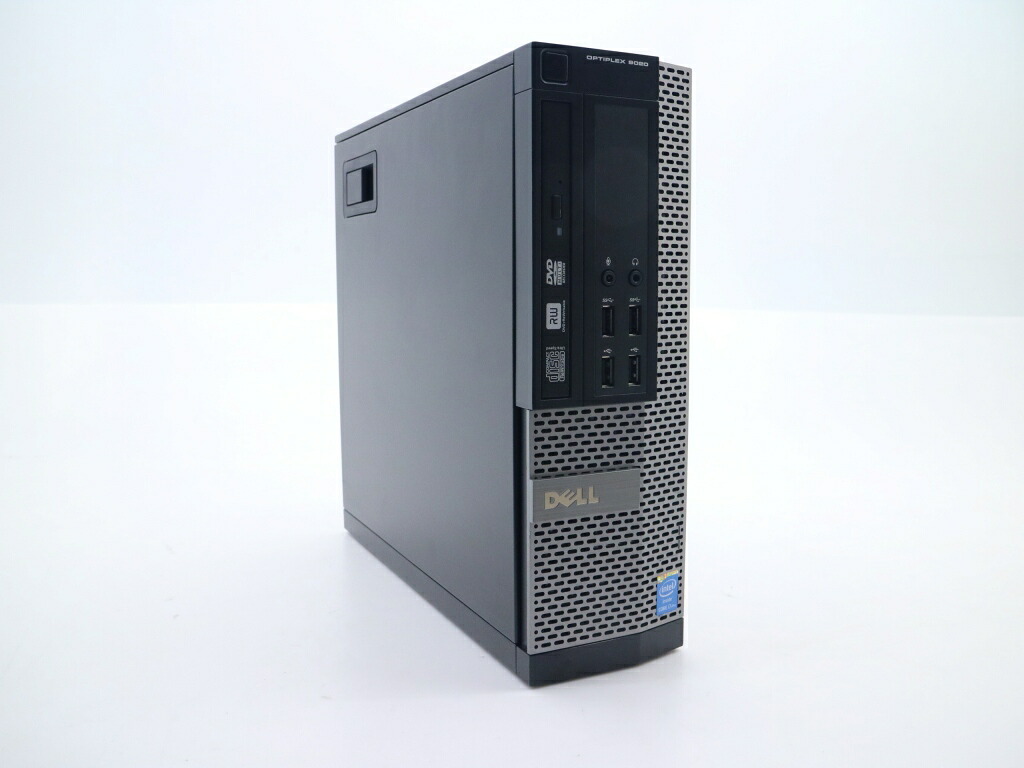 DELL OptiPlex 9020 SFF Core i7-4770 3.4GHz 4GB 500GB(HDD) DisplayPort x2/アナログRGB出力 DVD-ROM Windows7 Pro 32bit 【中古】【20260401】
